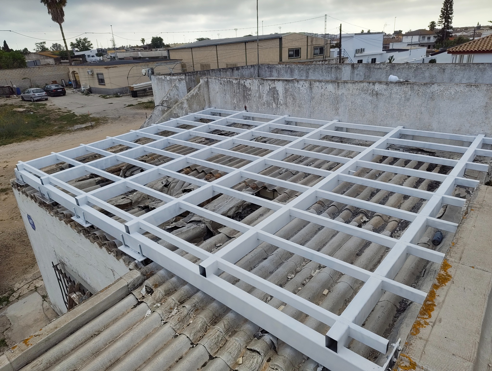 Estructura metálica fabricada a medida por MUREX